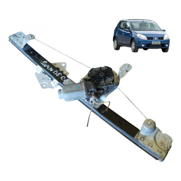 Máquina Vidro Elétrico Dian Esquerdo Renault Sandero 2010