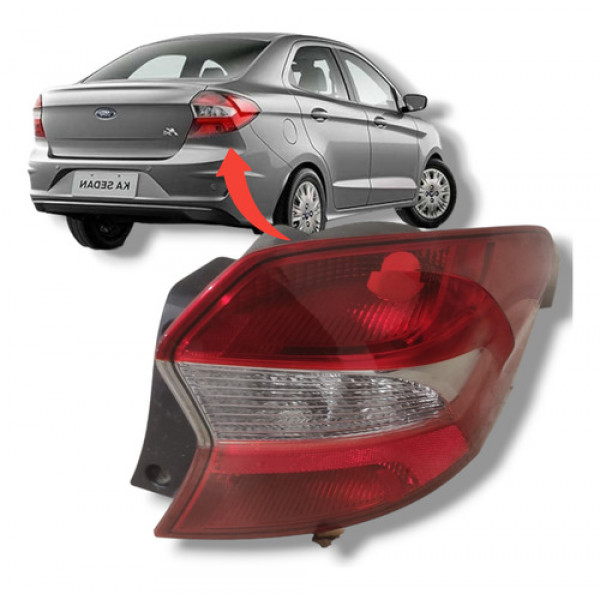Lanterna Traseira Direita Ford Ka Sedan 2018