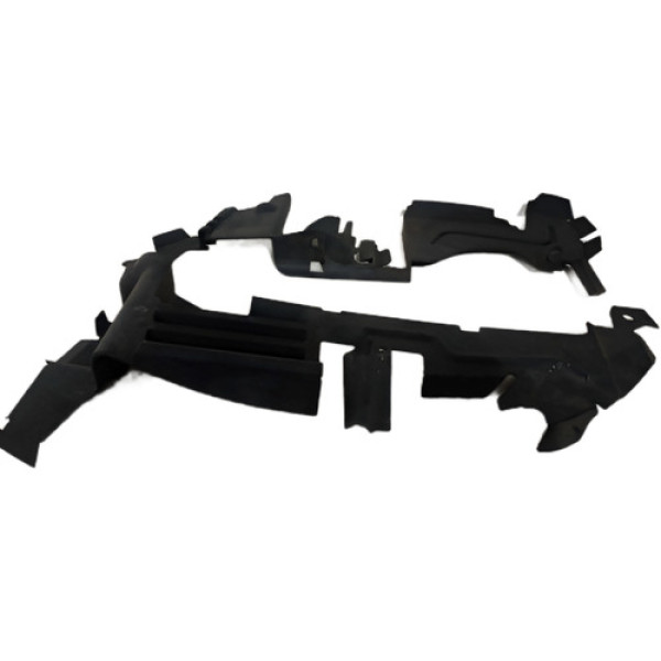 Par Defletor Radiador Lado Direito Peugeot 207 1.4 2011