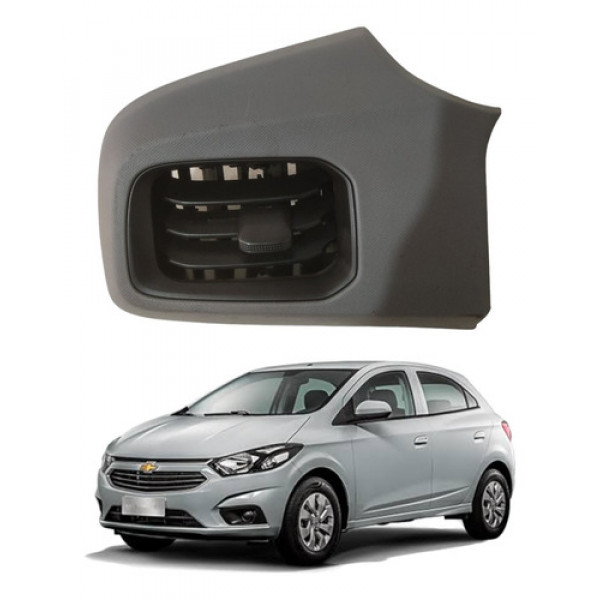 Difusor De Ar Lado Esquerdo Cinza Onix 2013 A 2019