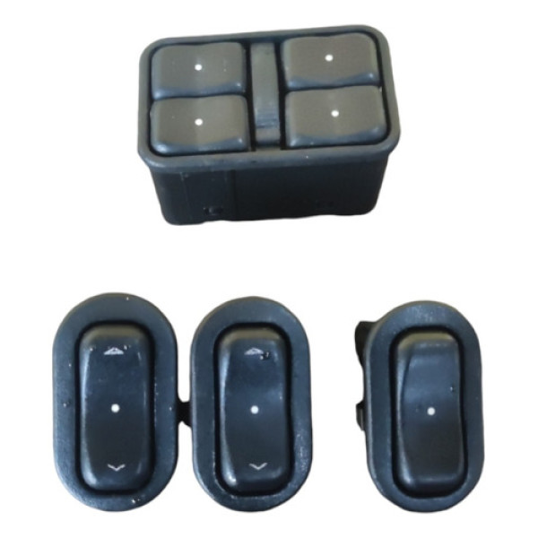 Kit Botão Vidro Elétrico Meriva 1.8 2005