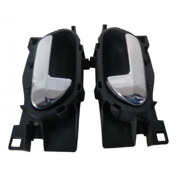 Par Maçaneta Interna Porta Traseira Citroen C4 Pallas 2010