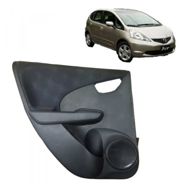 Forro De Porta Traseiro Esquerda Honda Fit 2013