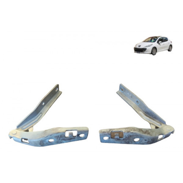 Par Dobradiça Capô Peugeot 207 2011