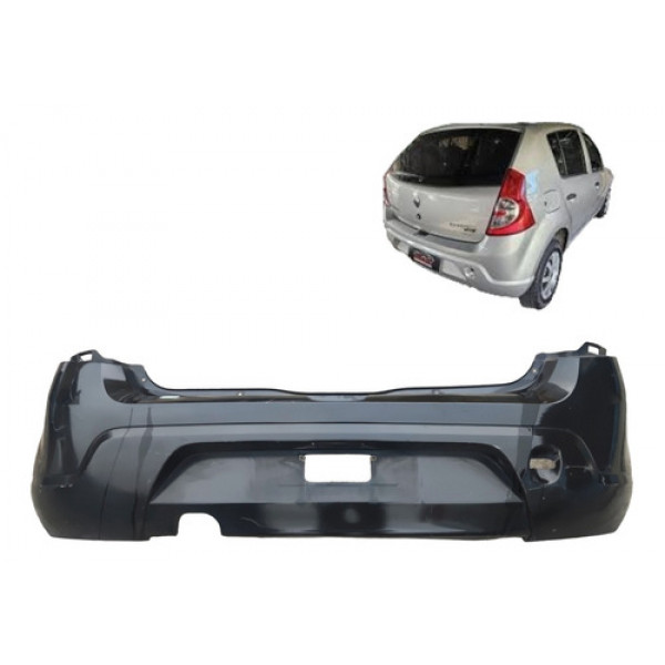 Para-choque Traseiro Renault Sandero 2009 A 2014