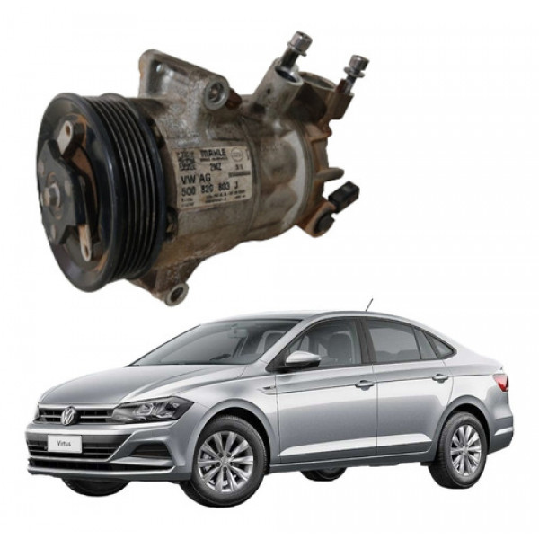 Compressor Ar Condicionado Virtus/polo 1.0 Tsi 2019