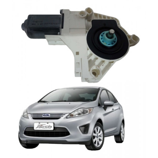 Máquina De Vidro Porta Traseira Esq/ New Fiesta 2017