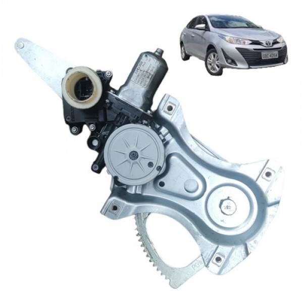 Máquina Vidro Elétrico Traseira Esquerda Toyota Yaris 2021