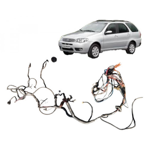 Chicote Cofre Motor Fiat Palio Weekend 1.4 2006 Sem Ar