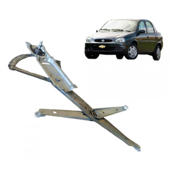 Máquina De Vidro Manual Dianteira Direita Corsa Classic 2005