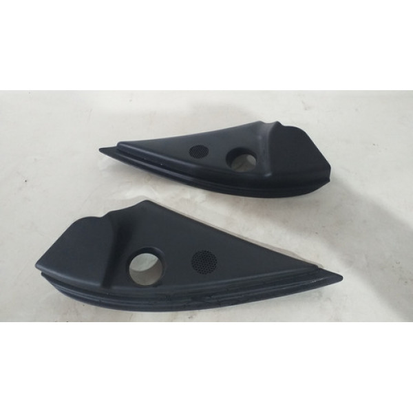 Moldura Acabamento Interno Retrovisor Peugeot 207 Par 2pçs