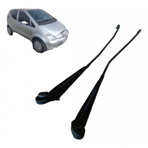 Par Braço Limpador Para-brisa Dianteiro Classe A 160 2002