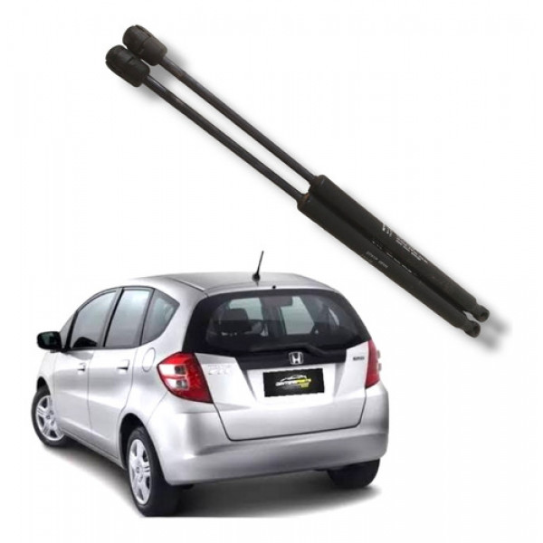 Par Amortecedor Tampa Traseira Honda Fit 2013/14