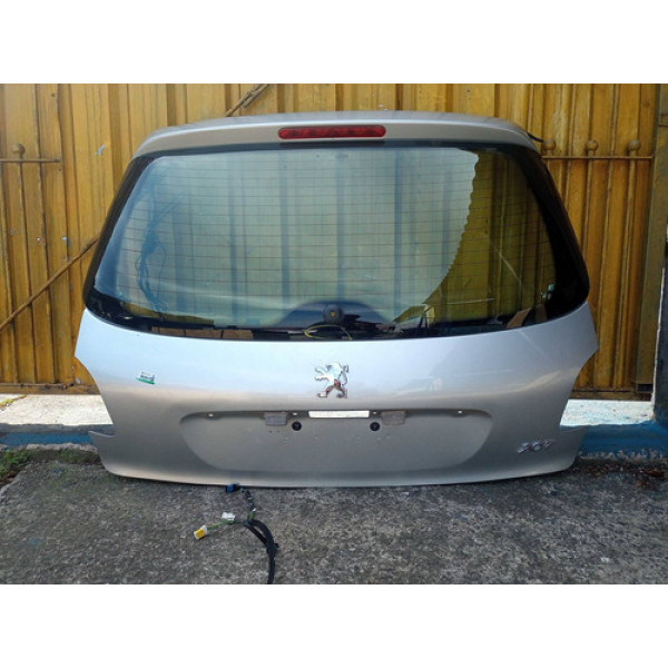 Tampa Traseira Peugeot 207 1.4 2012 Com Detalhe