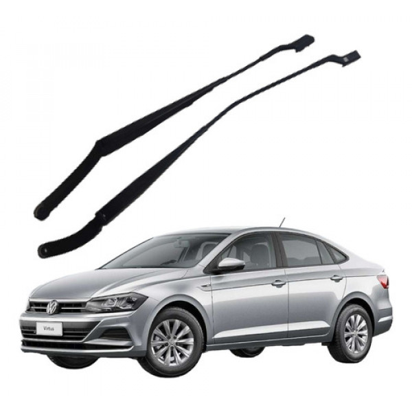 Par Braço Limpador Dianteiro Volkswagen Virtus 2019