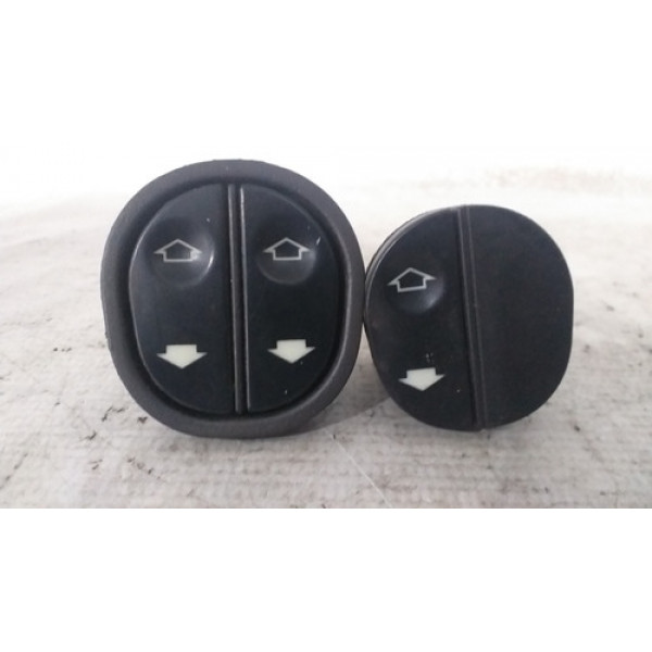 Par Botão Do Vidro Elétrico  Ford Ka 2010 9207