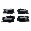 Kit Maçaneta Interna Prata Esquerda Peugeot 208 2014