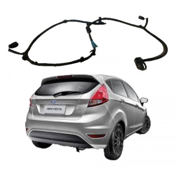 Chicote Para-choque Traseiro New Fiesta 1.6 2017