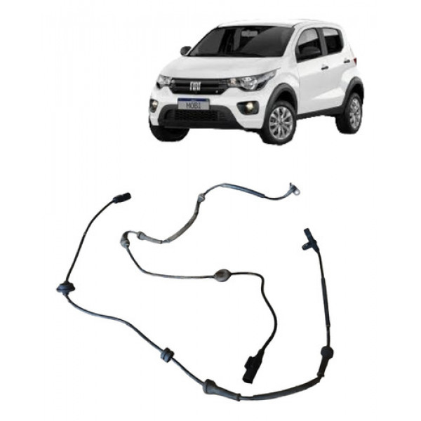 Par Sensor Abs Dianteiro Fiat Mobi 1.0 4cc 2019
