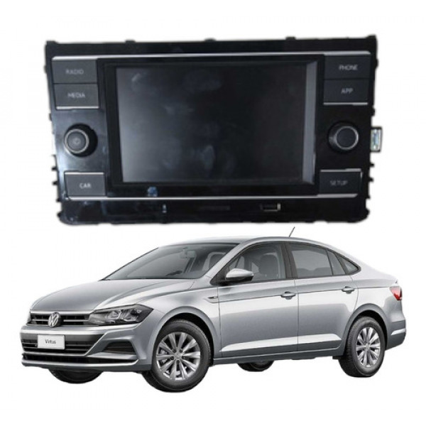Multimídia Volkswagen Virtus 2019 5g0035280c S/code