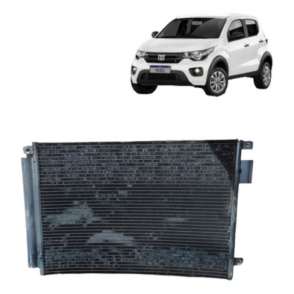 Condensador Ar Condicionado Fiat Mobi 1.0 4c 2019
