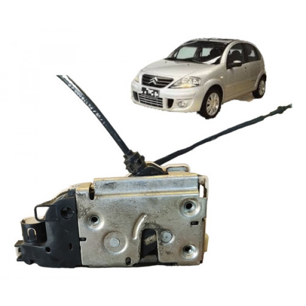 Fechadura Porta Dianteira Direita Citroen C3 1.4 2007