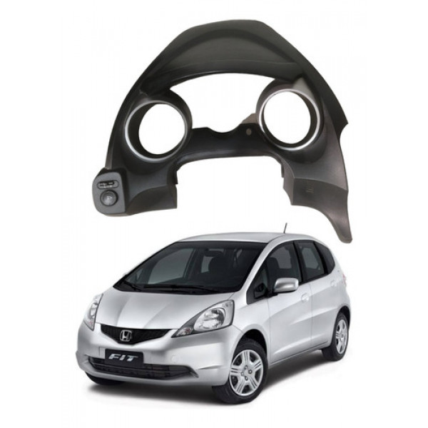 Moldura Painel De Instrumentos Honda Fit Dx 2013/2014