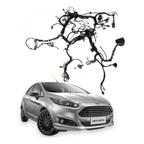 Chicote Capa Painel New Fiesta 2017 De8t18812ea