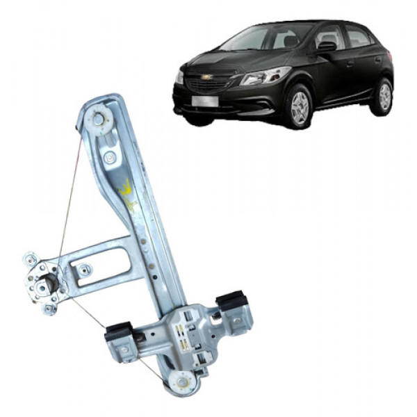 Máquina De Vidro Manual Traseira Esq Onix 1.0 2019