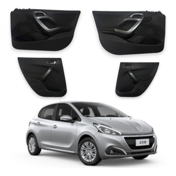 Jogo De Forração De Porta Peugeot 208 Griffe 2014