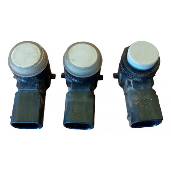 3 Sensores De Ré Para-choque Traseiro Peugeot 208 1.6 2014