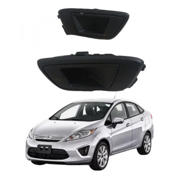 Par Maçaneta Interna Traseira New Fiesta 2017