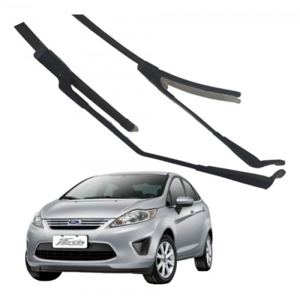 Par Braço Limpador Ford New Fiesta 1.6 2017