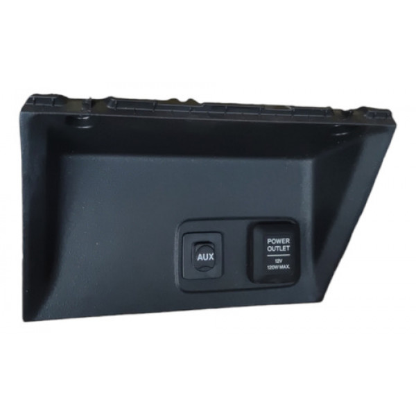 Acabamento Painel Tomada Auxiliar Honda Civic 2012