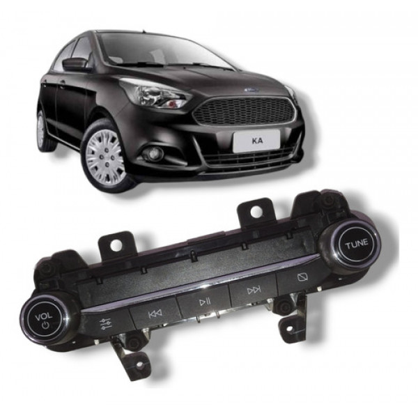 Comando Som Ford Ka Se 2018 2021 J7bt-18k811-hb