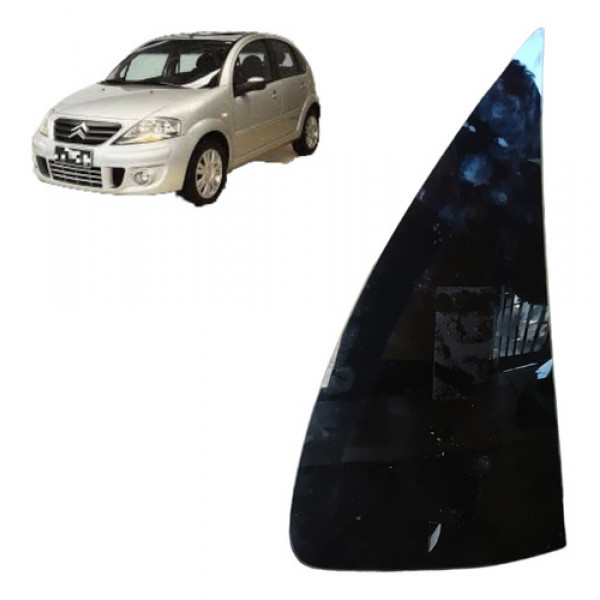 Vidro Fixo Traseiro Direito Citroen C3 2007
