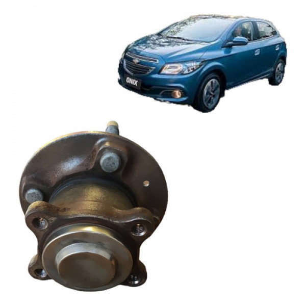 Cubo Roda Traseiro Esquerda Chevrolet Onix 2012 S/abs