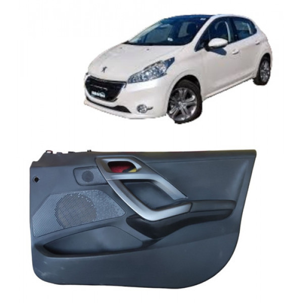 Forro De Porta Dianteira Direita Peugeot 208 2014