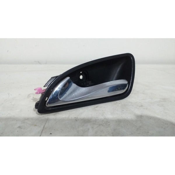 Maçaneta Interna Hyundai Hb20 1.0 Lado Esquerdo Cromada 