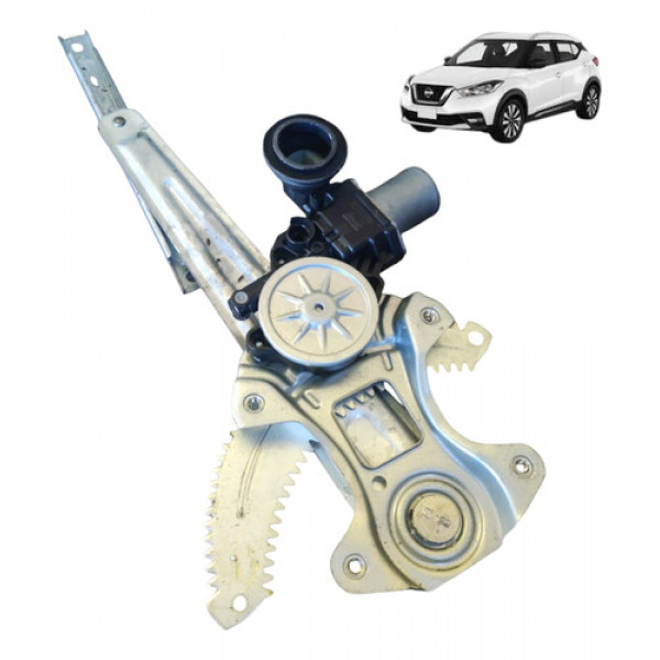 Máquina Vidro Elétrica Traseira Esquerda Nissan Kicks 2018