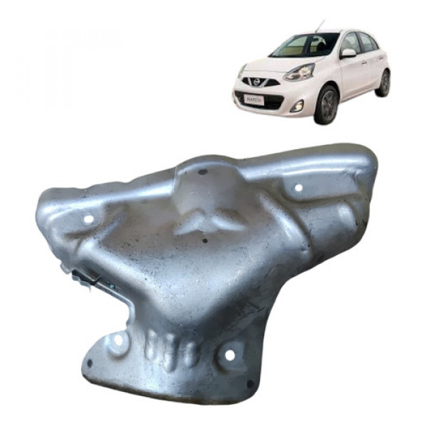 Defletor De Calor Escapamento Nissan March 1.6 2015 A2020