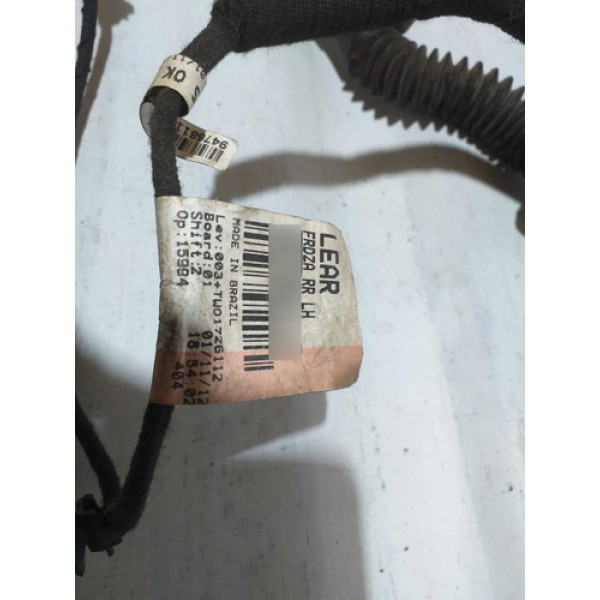 Chicote Porta Traseira Esquerda 94768113 Gm Onix 2014 