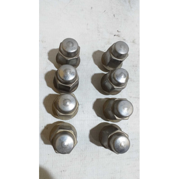 8 Porca Roda Chevrolet Onix 2015 Original Perfeito