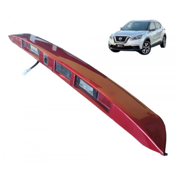 Moldura Aplique De Placa Nissan Kicks 1.6 2018