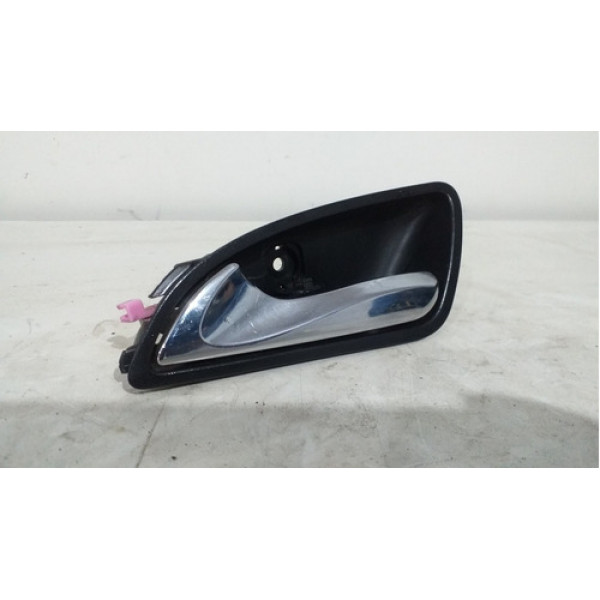 Maçaneta Interna Hyundai Hb20 1.0 Lado Esquerdo Cromada 