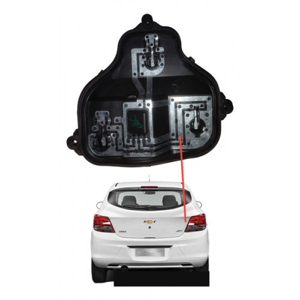 Circuito Lanterna Traseira Direita Gm Onix 2019