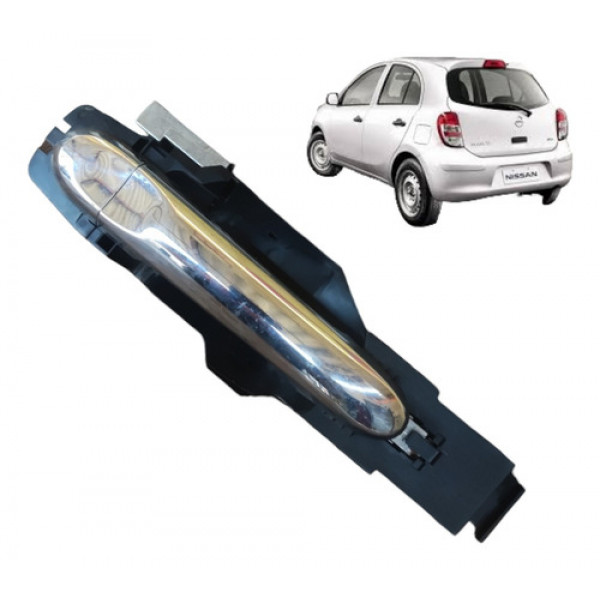 Maçaneta Externa Nissan March 1.6 2015 Dianteira Direita