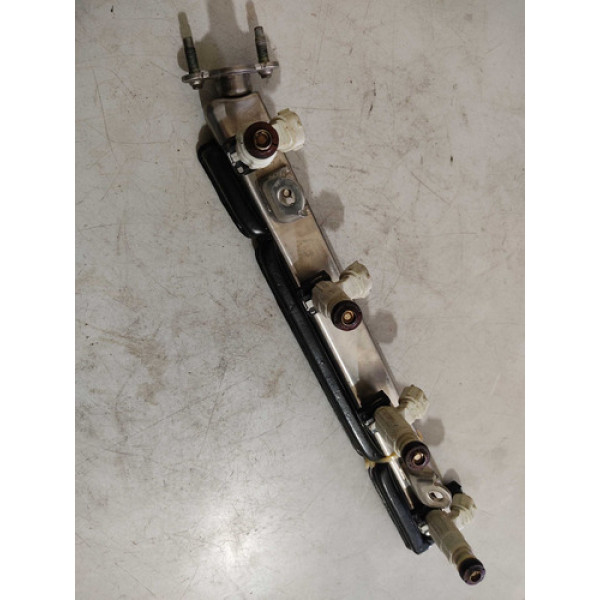 Flauta Com Bicos Injetores Hyundai Hb20 2014 Original 