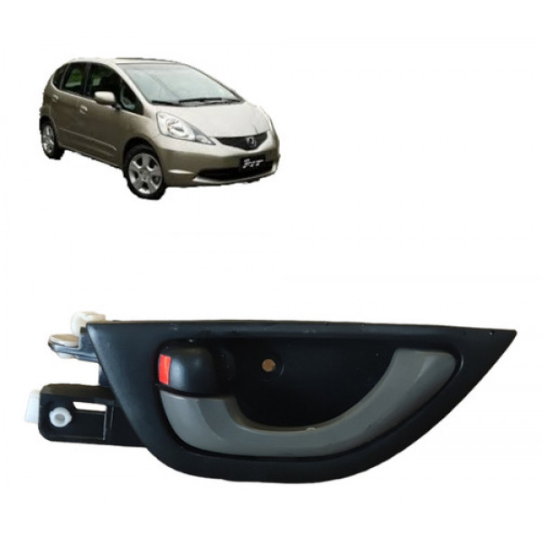 Maçaneta Interna Porta Traseira Esq Honda Fit 2013