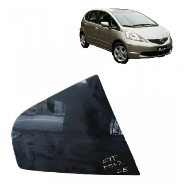 Vidro Fixo Traseiro Esquerdo Honda Fit 2013